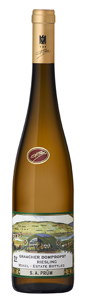 S.A. Prum Graacher Dompropst Riesling Grosses Gewachs 2017  Front Bottle Shot