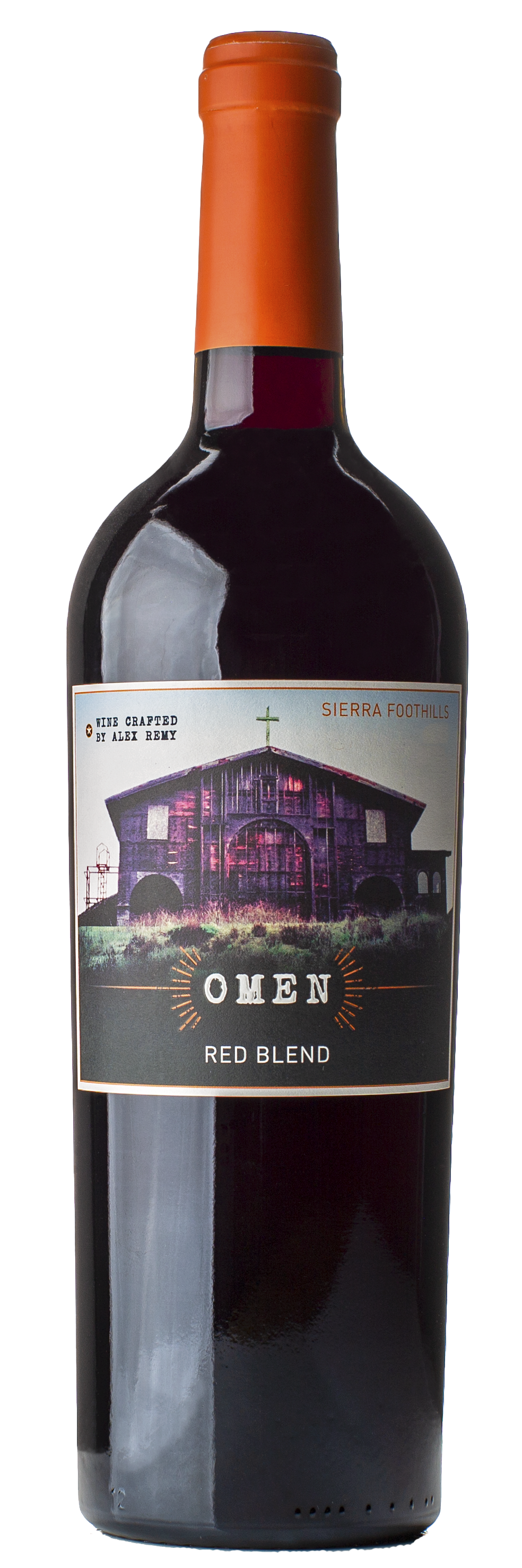 Omen Red Blend 2021  Front Bottle Shot