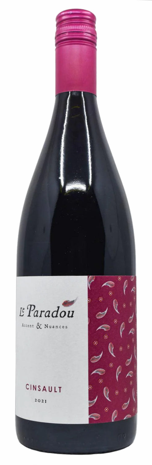 Le Paradou Cinsault Rouge 2021  Front Bottle Shot