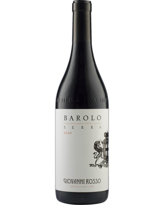Giovanni Rosso Barolo Serra 2019  Front Bottle Shot