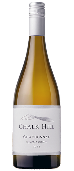 Chalk Hill Sonoma Coast Chardonnay 2023  Front Bottle Shot