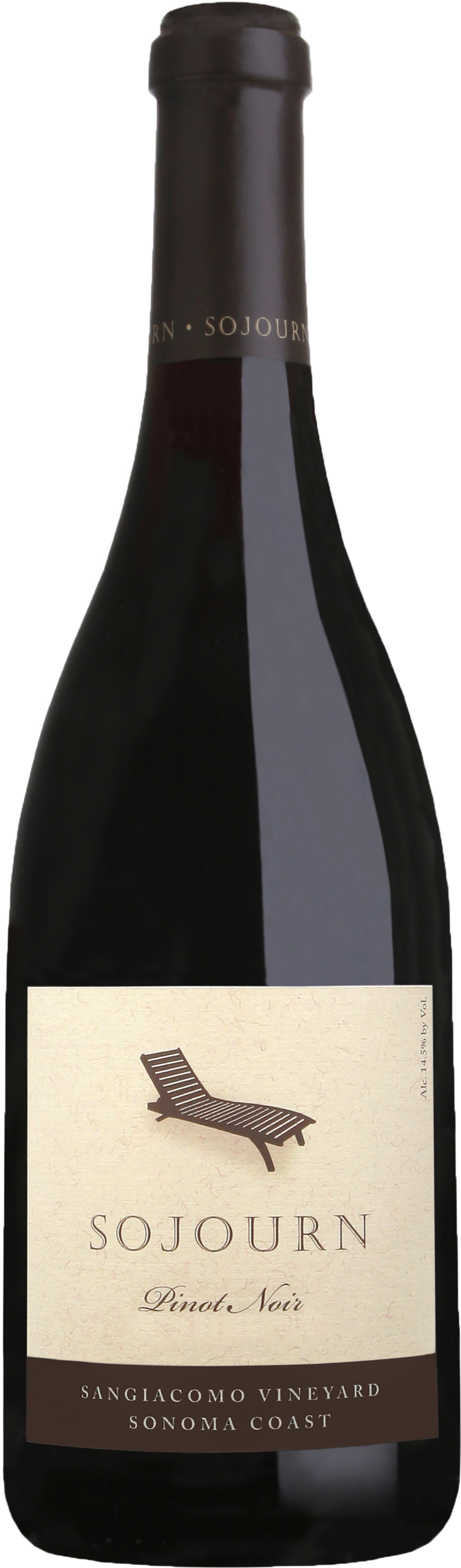 Sojourn Sangiacomo Vineyard Pinot Noir 2021  Front Bottle Shot