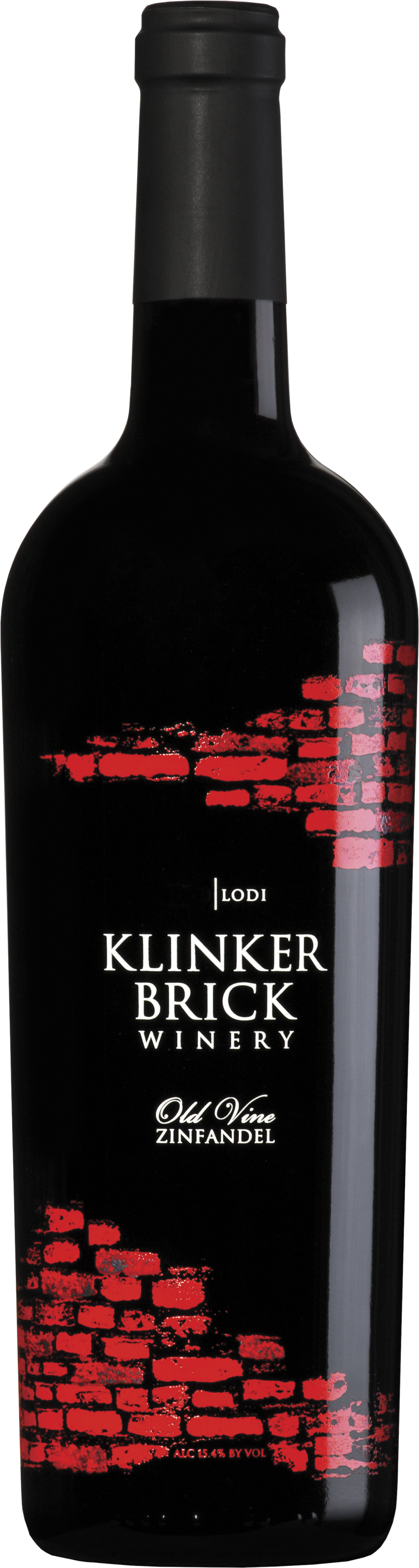 Klinker Brick Old Vine Zinfandel 2021  Front Bottle Shot