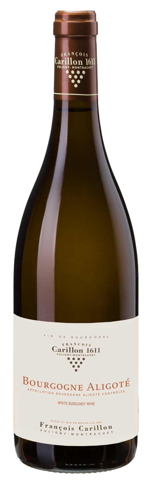 Francois Carillon Bourgogne Aligote 2022  Front Bottle Shot