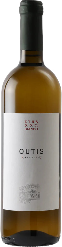 Biondi Etna Outis Nessuno Bianco 2022  Front Bottle Shot
