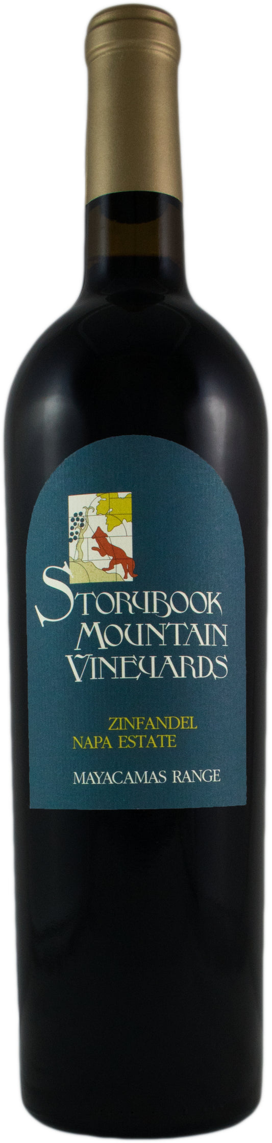 Storybook Mountain Mayacamas Range Zinfandel 2021  Front Bottle Shot