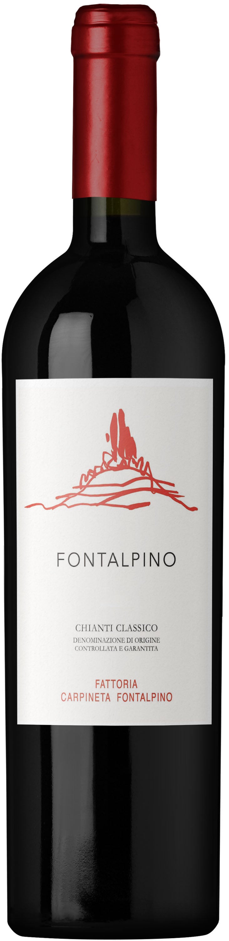 Carpineta Fontalpino Chianti Classico 2020  Front Bottle Shot