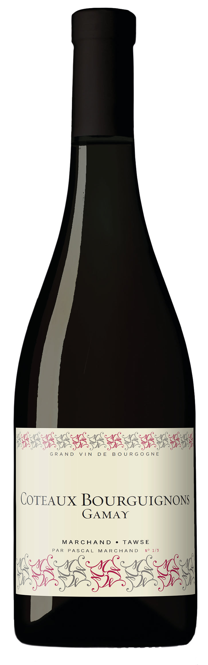 Marchand-Tawse Coteaux Bourguignons Gamay 2020  Front Bottle Shot