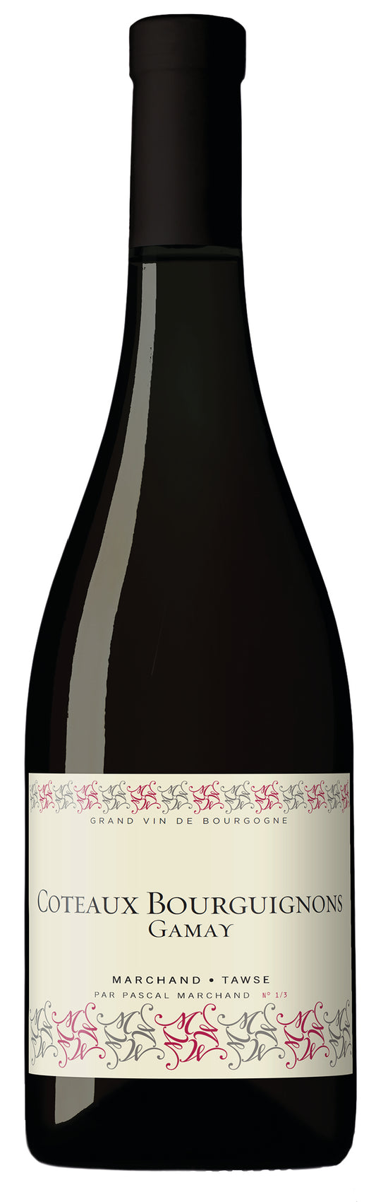 Marchand-Tawse Coteaux Bourguignons Gamay 2020  Front Bottle Shot