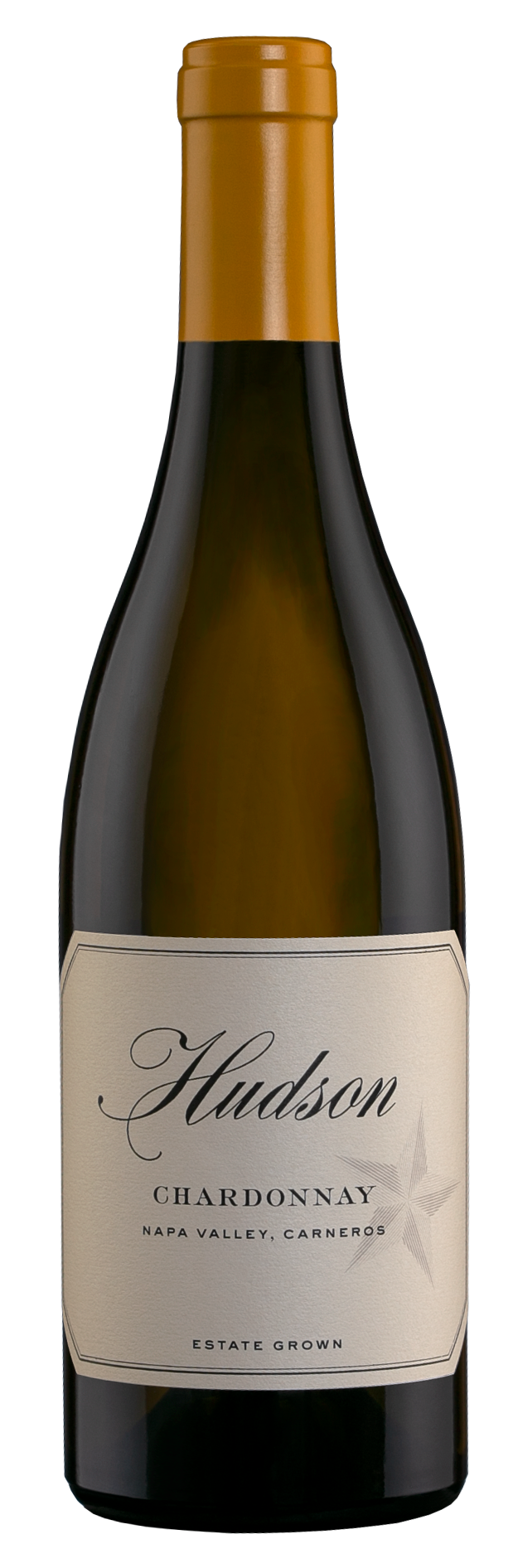 Hudson Chardonnay 2021  Front Bottle Shot