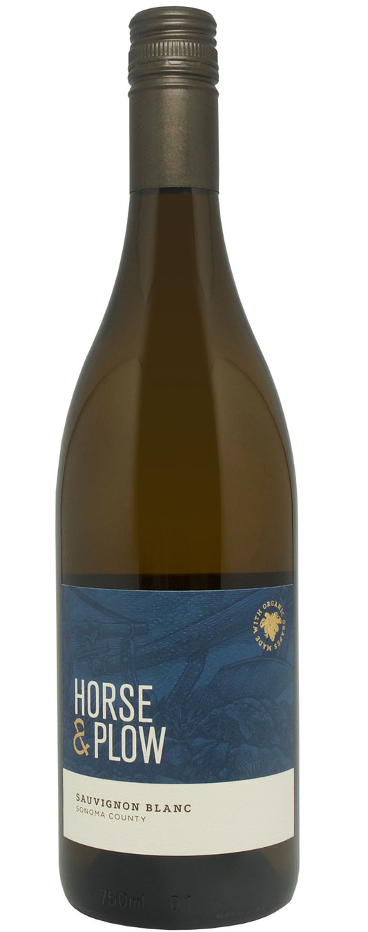 Horse & Plow Winery Sauvignon Blanc 2023  Front Bottle Shot