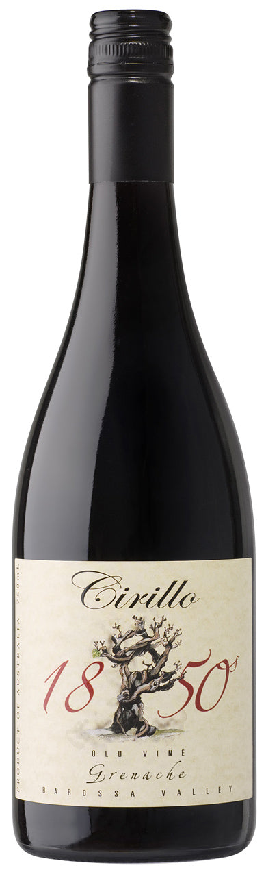 Cirillo 1850 Grenache 2014  Front Bottle Shot