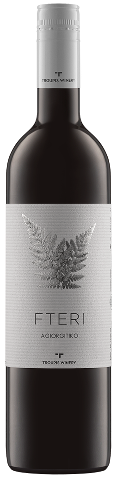 Troupis Winery Fteri Agiorgitiko 2023  Front Bottle Shot