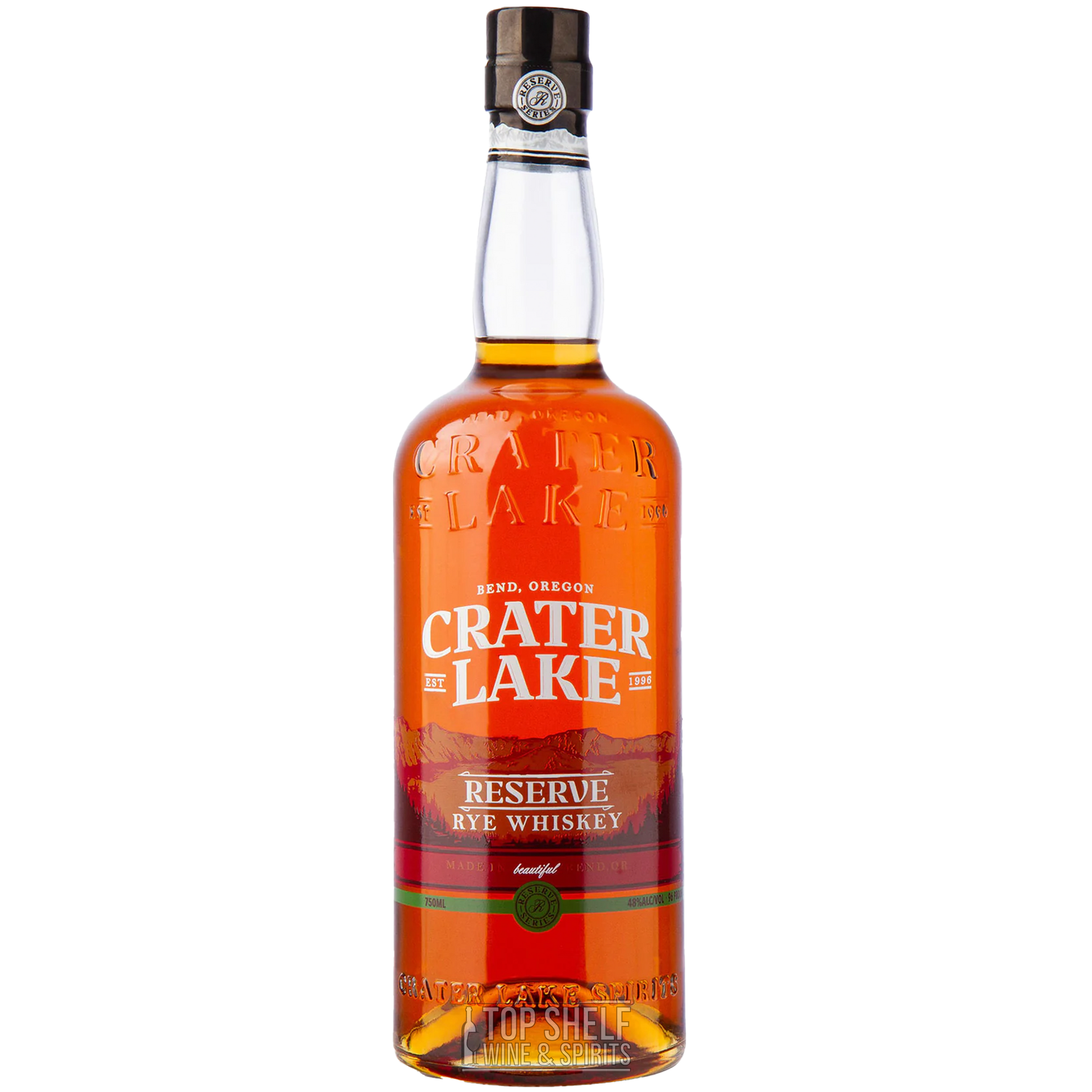 Crater Lake Reserve Rye Whiskey