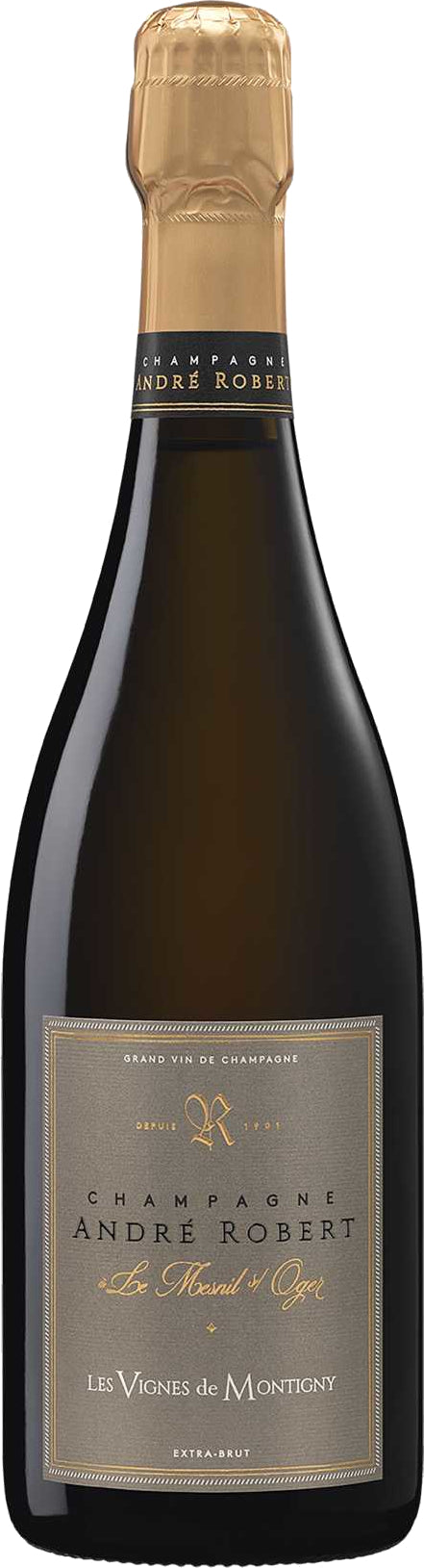 Andre Robert Les Vignes de Montigny Extra Brut  Front Bottle Shot