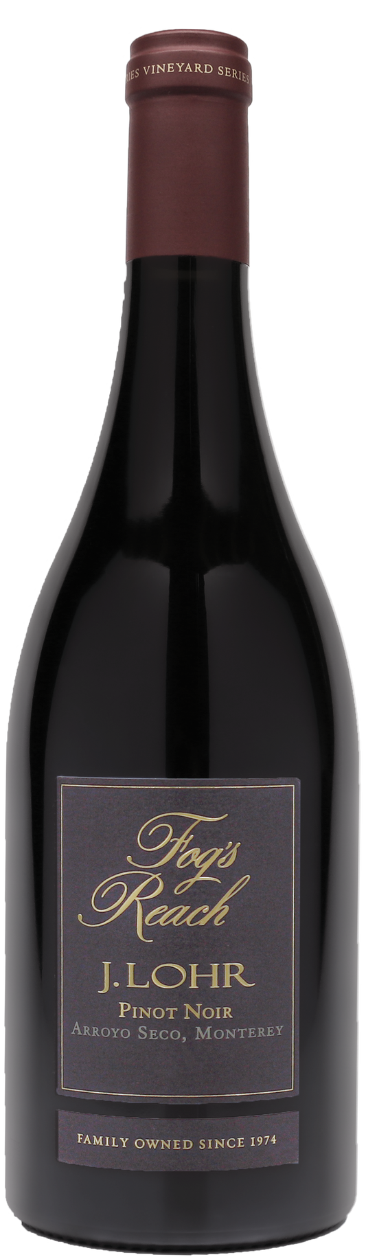 J. Lohr Fog's Reach Pinot Noir 2023  Front Bottle Shot
