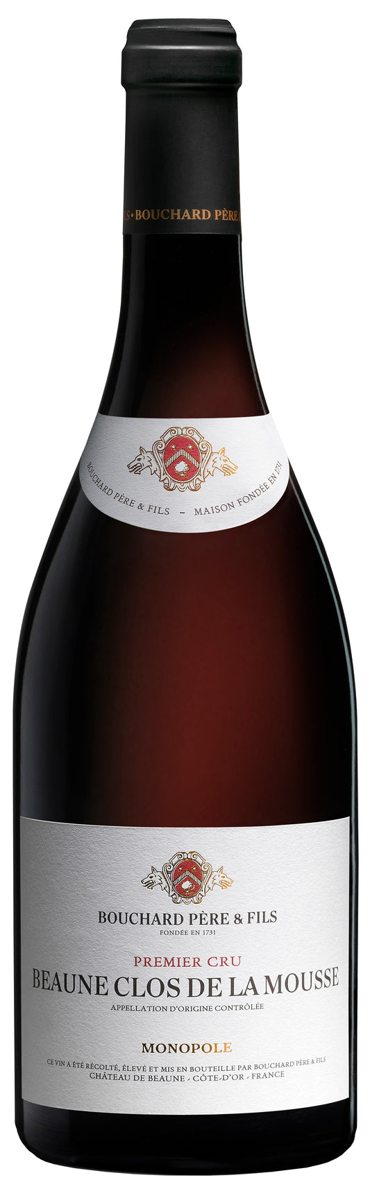 Bouchard Pere & Fils Beaune Clos de la Mousse Premier Cru Monopole 2020  Front Bottle Shot