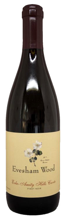 Evesham Wood Eola-Amity Hills Pinot Noir Cuvee 2022  Front Bottle Shot