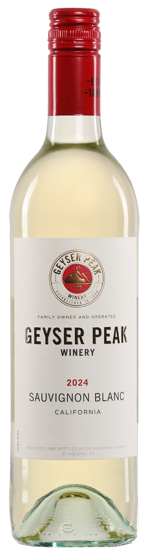 Geyser Peak Sauvignon Blanc 2024  Front Bottle Shot
