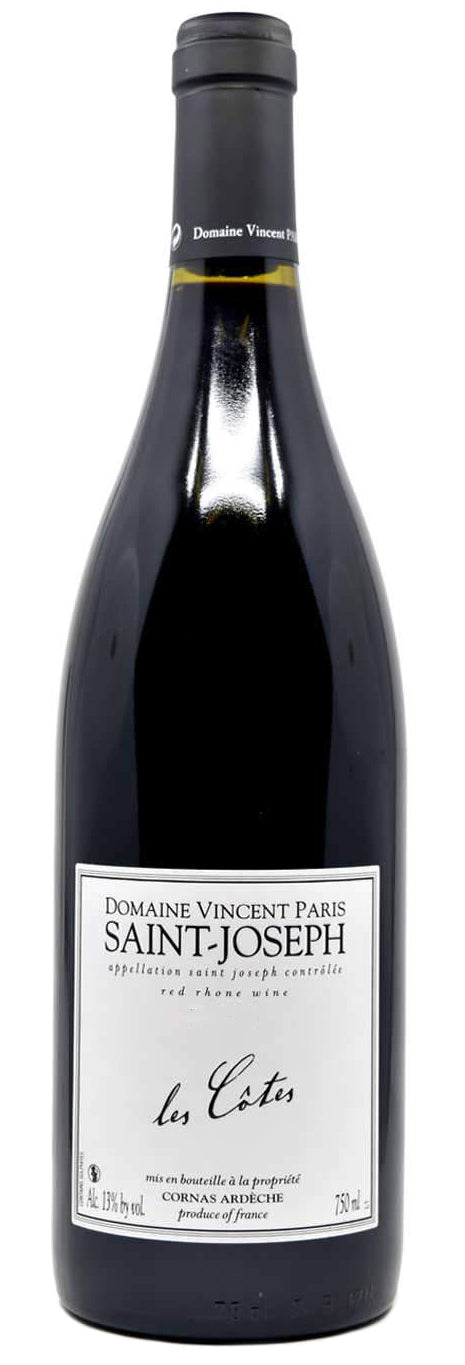 Vincent Paris Saint-Joseph Les Cotes 2021  Front Bottle Shot