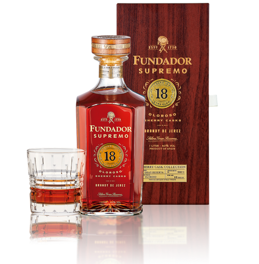 Fundador Supremo 18 Year Spanish Brandy