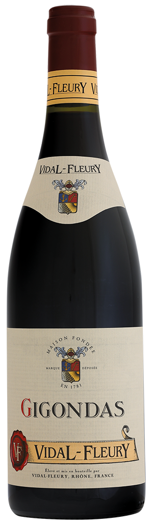 Vidal-Fleury Gigondas 2018  Front Bottle Shot