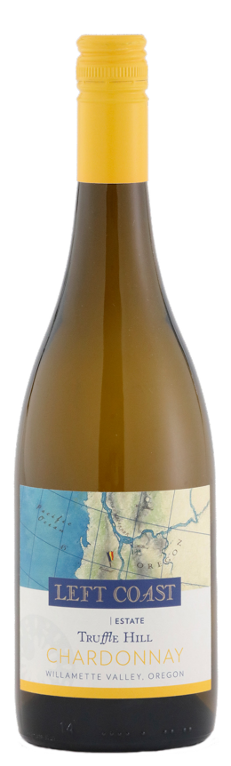 Left Coast Cellars Truffle Hill Chardonnay 2022  Front Bottle Shot