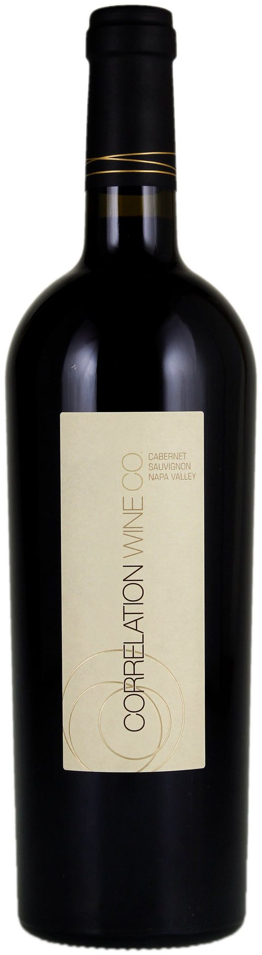 Correlation Wine Co. Napa Valley Cabernet Sauvignon 2015  Front Bottle Shot