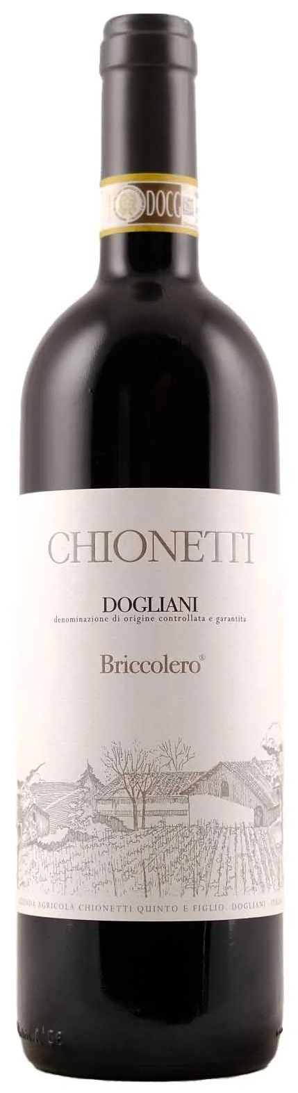 Chionetti Dolcetto di Dogliani Briccolero 2020  Front Bottle Shot