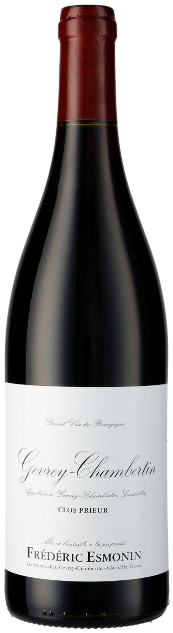Frederic Esmonin Gevrey-Chambertin Clos Prieur 2022  Front Bottle Shot