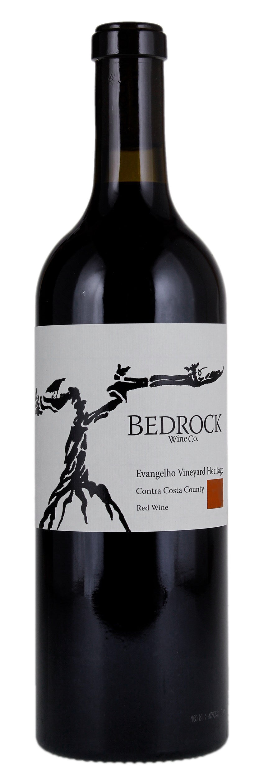 Bedrock Wine Company Evangelho Heritage Red 2023  Front Bottle Shot