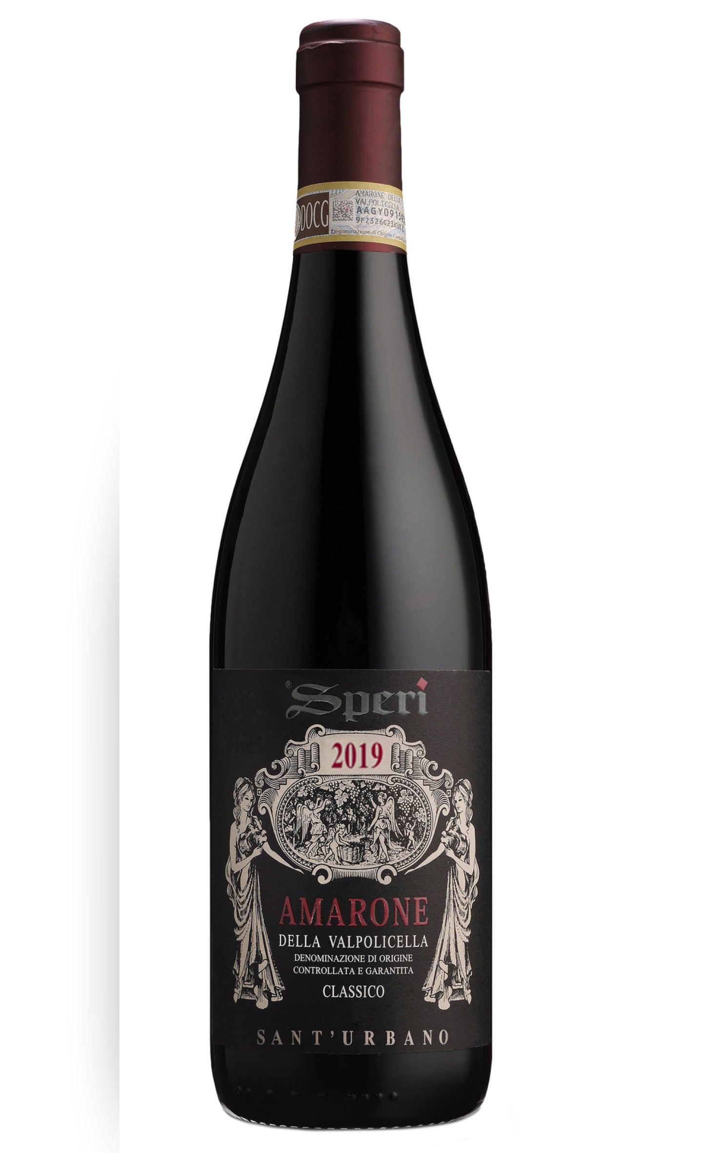 Speri Sant'Urbano Amarone della Valpolicella Classico 2019  Front Bottle Shot