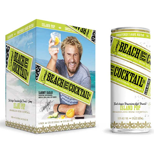 Sammys Beach Bar Cocktail Island Pop 4/355ml
