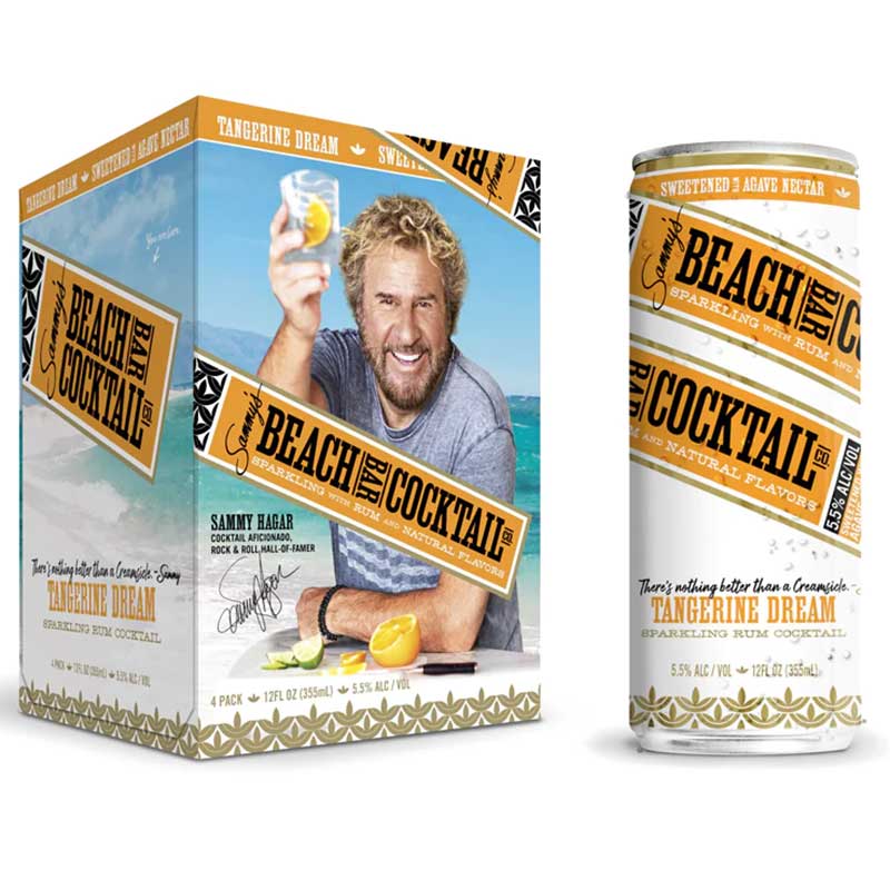 Sammys Beach Bar Cocktail Tangerine 4/355ml