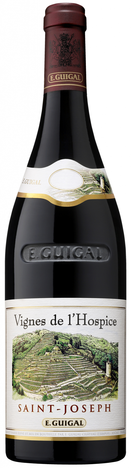 E. Guigal  Saint-Joseph Vignes de l'Hospice Rouge 2019  Front Bottle Shot