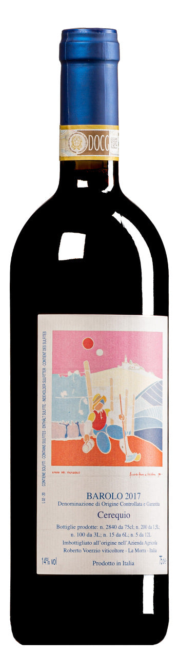 Roberto Voerzio Barolo Cerequio 2017  Front Bottle Shot