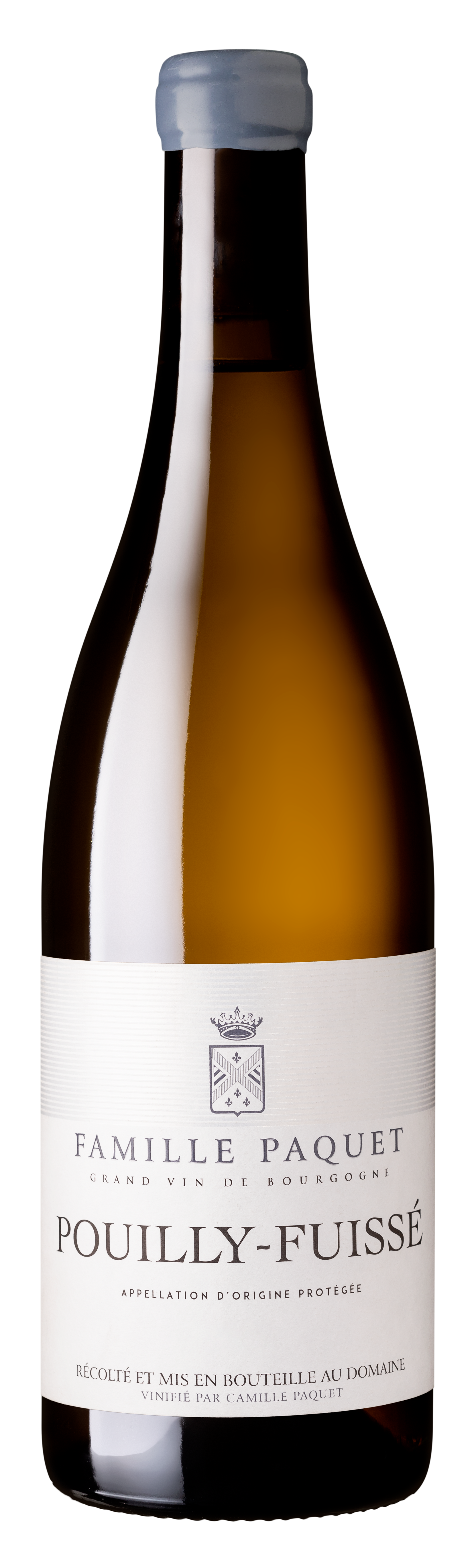 Famille Paquet Pouilly-Fuisse 2022  Front Bottle Shot