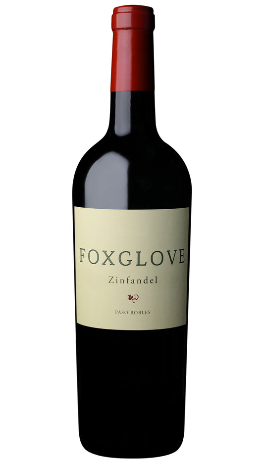 Foxglove Zinfandel 2021  Front Bottle Shot