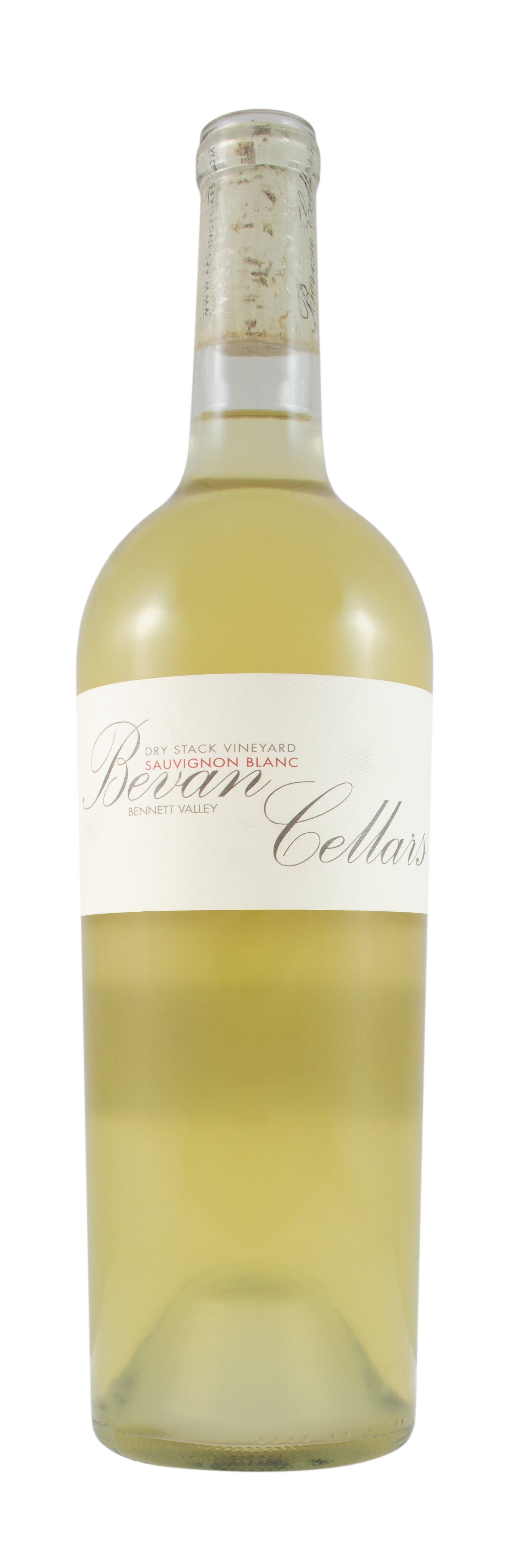 Bevan Cellars Dry Stack Vineyard Sauvignon Blanc 2022  Front Bottle Shot