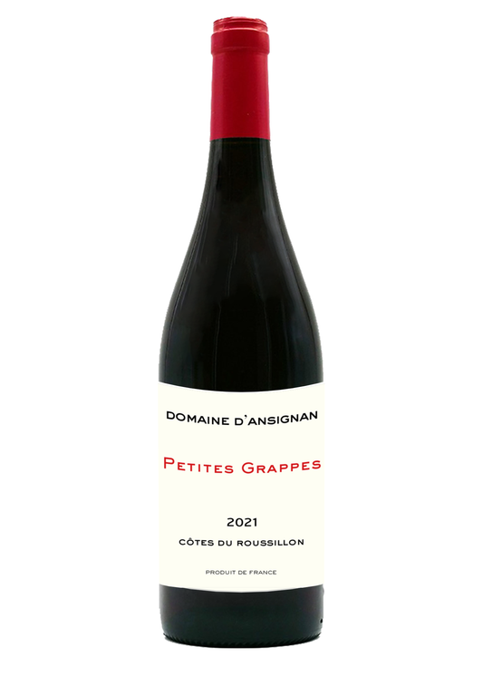 Domaine D'Ansignan Petites Grappes 2021  Front Bottle Shot