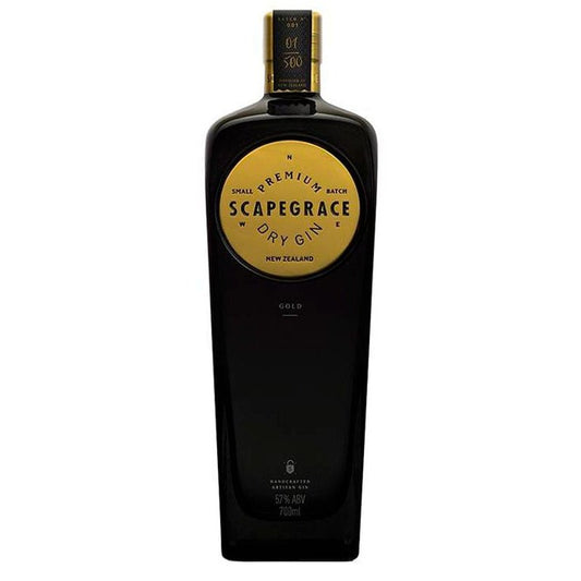 Scapegrace Gold Dry Gin 750ml