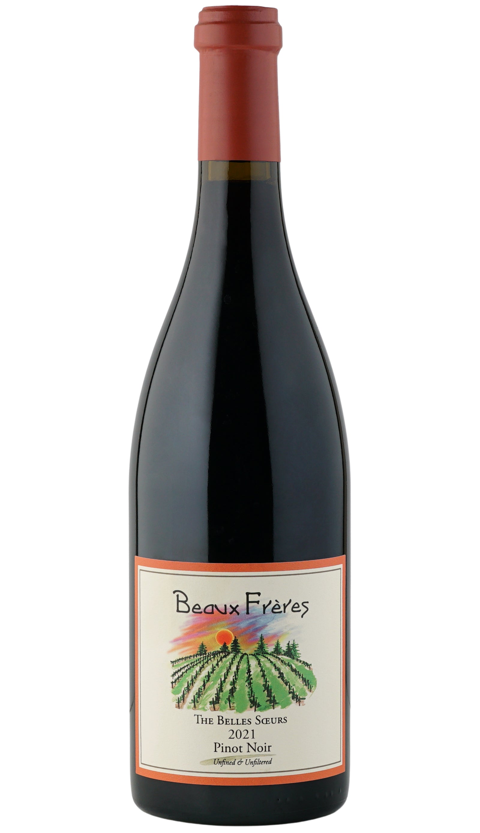 Beaux Freres Belles Soeurs Pinot Noir 2021  Front Bottle Shot