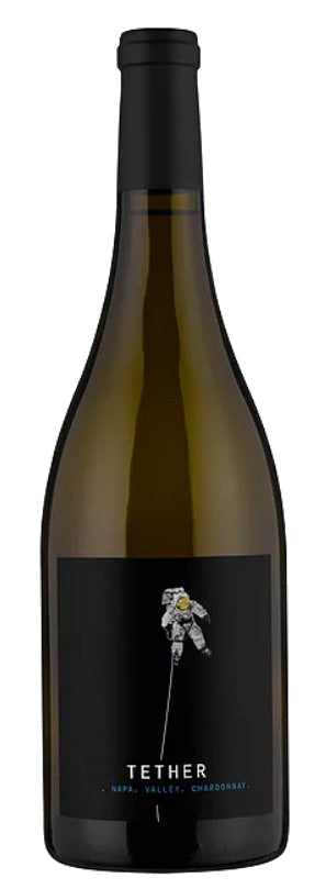 Tether Chardonnay 2022  Front Bottle Shot