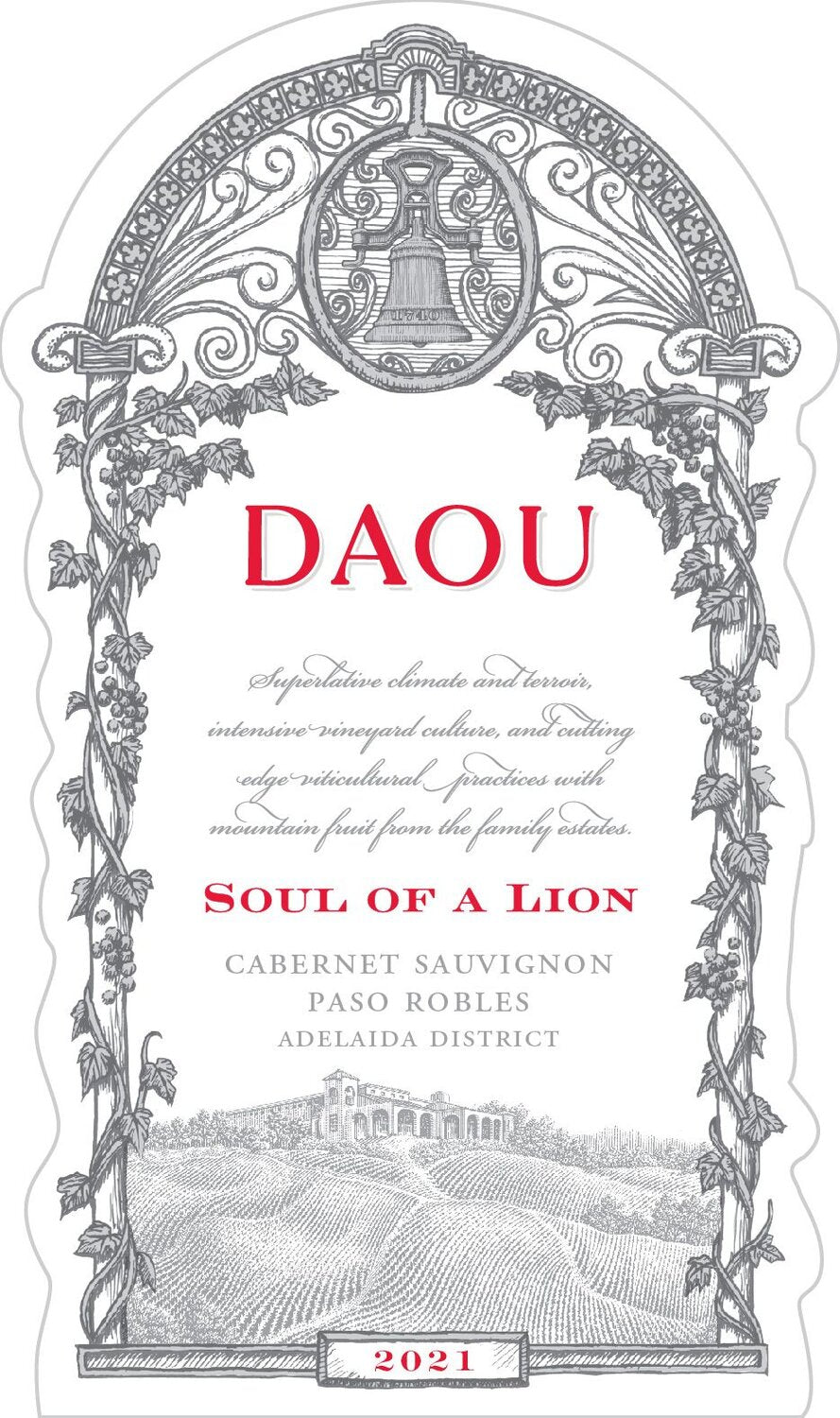 DAOU Soul of a Lion Cabernet Sauvignon (375ML half-bottle) 2021