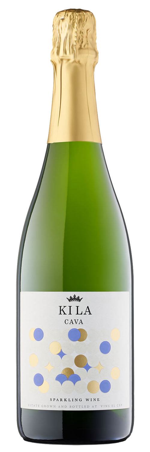 Vins el Cep Kila Cava Brut 2021  Front Bottle Shot