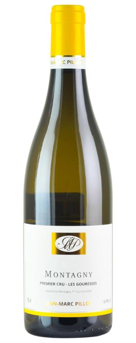 Domaine Jean-Marc Pillot Montagny Les Gouresses Premier Cru 2022  Front Bottle Shot