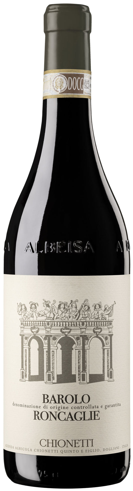 Chionetti Barolo Roncaglie 2017  Front Bottle Shot