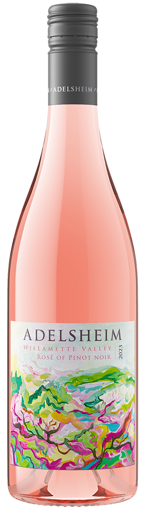 Adelsheim Rose 2023  Front Bottle Shot