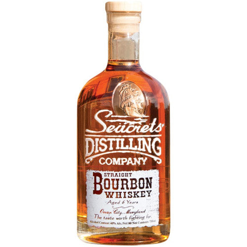Seacrets Distilling Straight Bourbon Whiskey