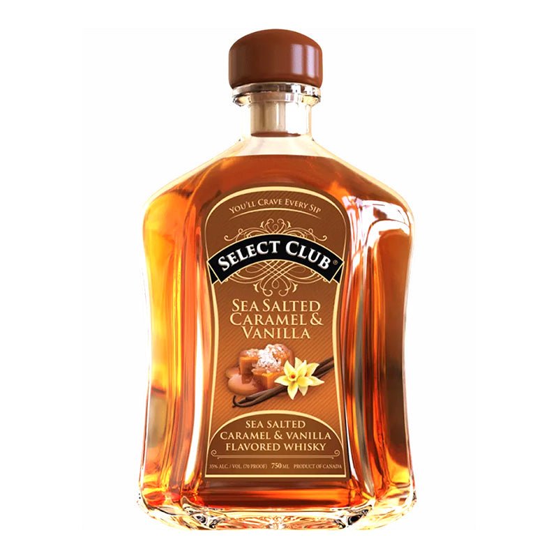 Select Club Sea Salt Caramel and Vanilla Flavored Whiskey 750ml